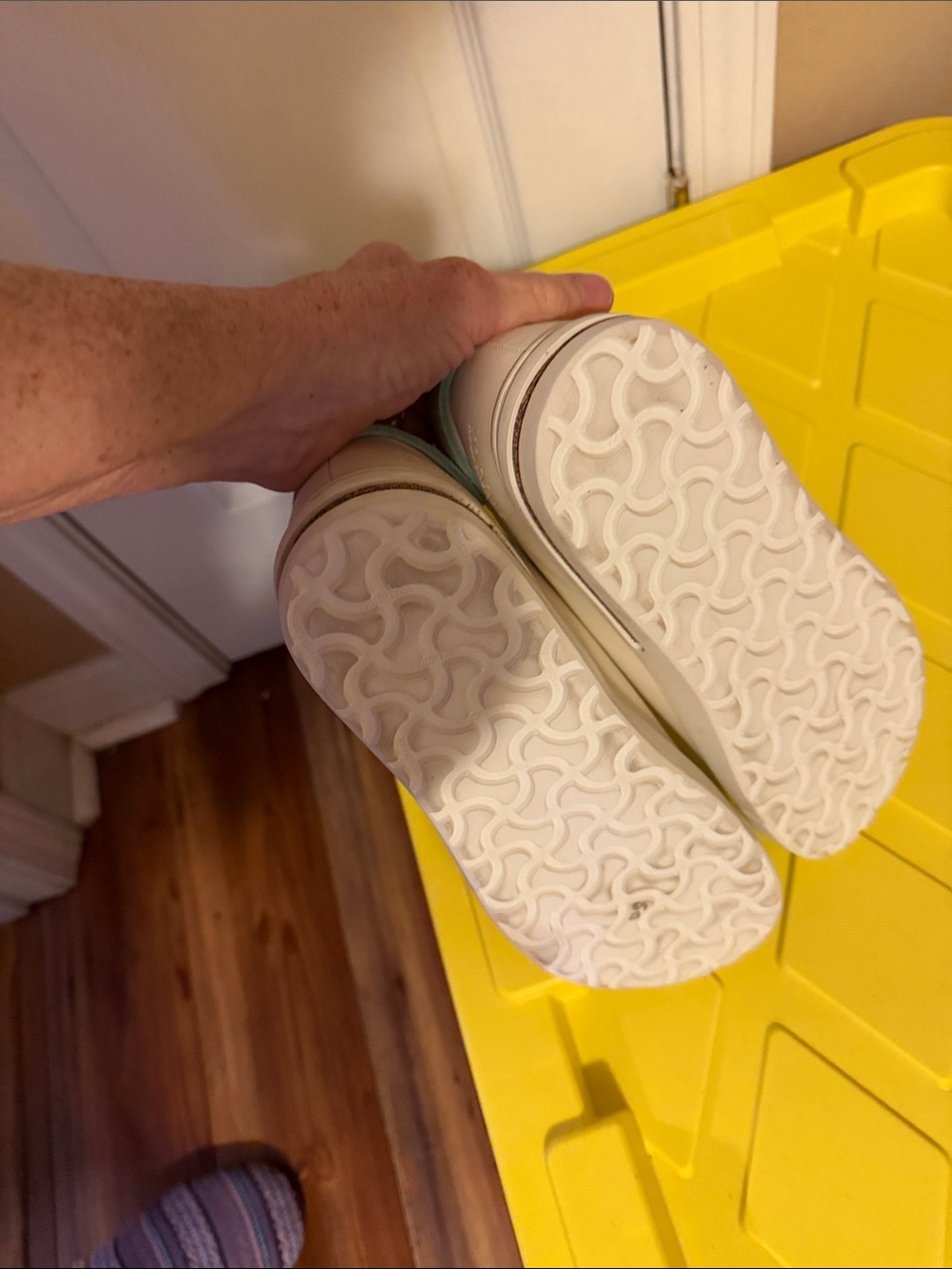 Birkenstock Bend Low Devon Pop in eggshell and sage - Picture 6 of 8